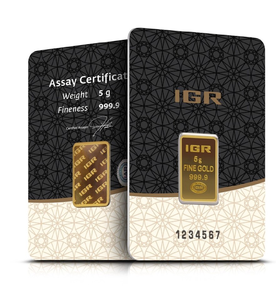 Gold Istanbul Gold Refinery Bar - 5g | Silver Bullion Malaysia