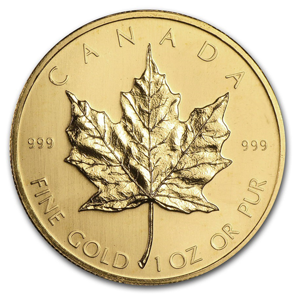 Gold Canadian Maple Leaf Coin Oz Silver Bullion Malaysia